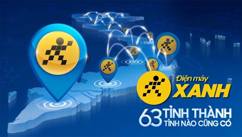Điện Máy Xanh có mô hình hiện đại