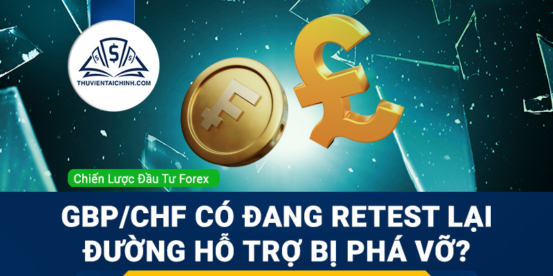 GBP/CHF có đang retest lại đường hỗ trợ bị phá vỡ?
