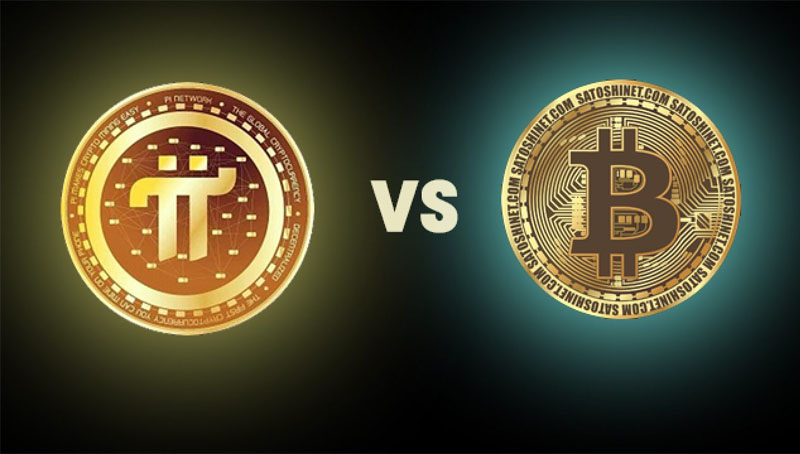 So sánh Pi Network và Bitcoin