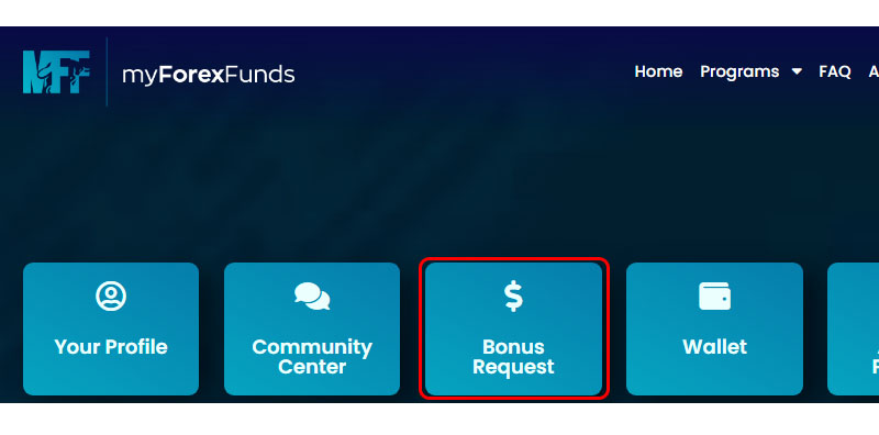 Hướng dẫn rút tiền quỹ My Forex Funds bằng Crypto