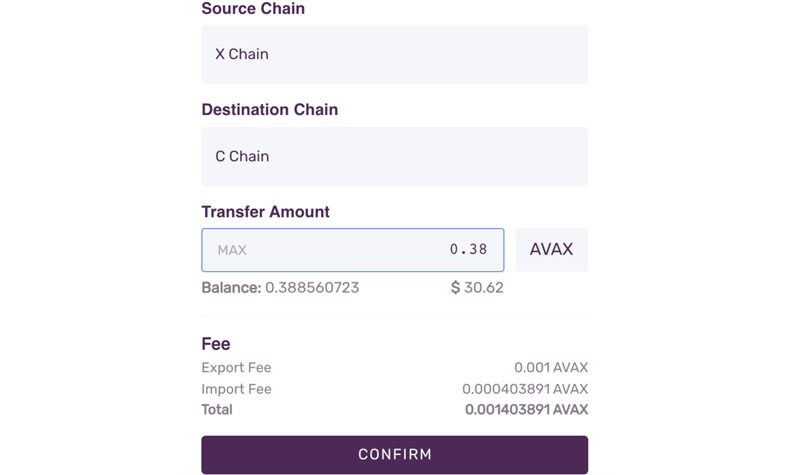 Hướng dẫn cách chuyển token giữa Avalanche X-Chain, C-Chain và P-Chain