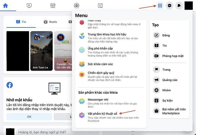 Hướng dẫn chia sẻ NFT trên nền tảng Facebook