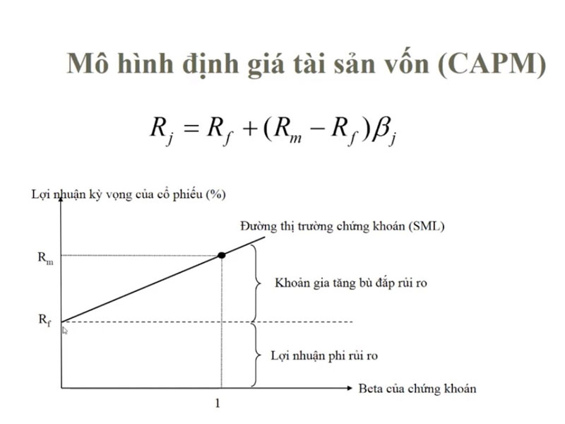 Cách tính mô hình CAPM