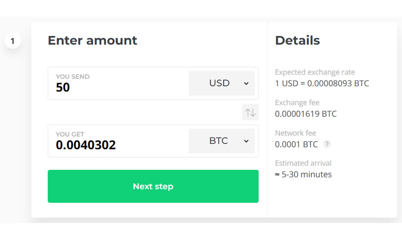 Thực hiện “Buy BTC” trên MEXC