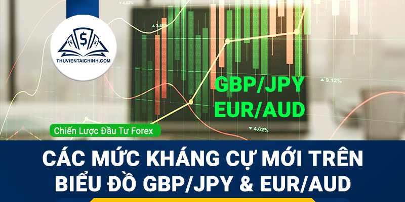 Các mức kháng cự mới trên biểu đồ GBPJPY và EURAUD