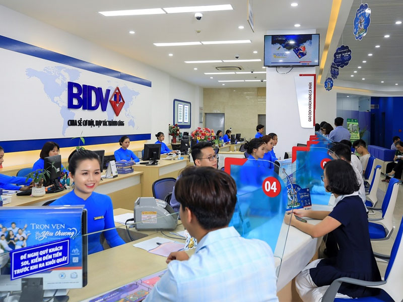 Hoạt động của ngân hàng BIDV