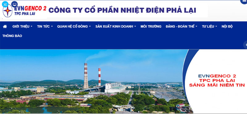 Đôi nét về Công ty Cổ phần Nhiệt điện Phả Lại
