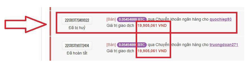 Những trader khác trên sàn Remitano sử dụng mánh khóe