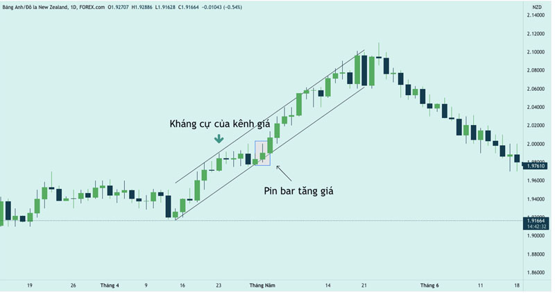 Hướng dẫn sử dụng kênh giá đều (Equidistant Channel) để tìm kiếm lệnh giao dịch