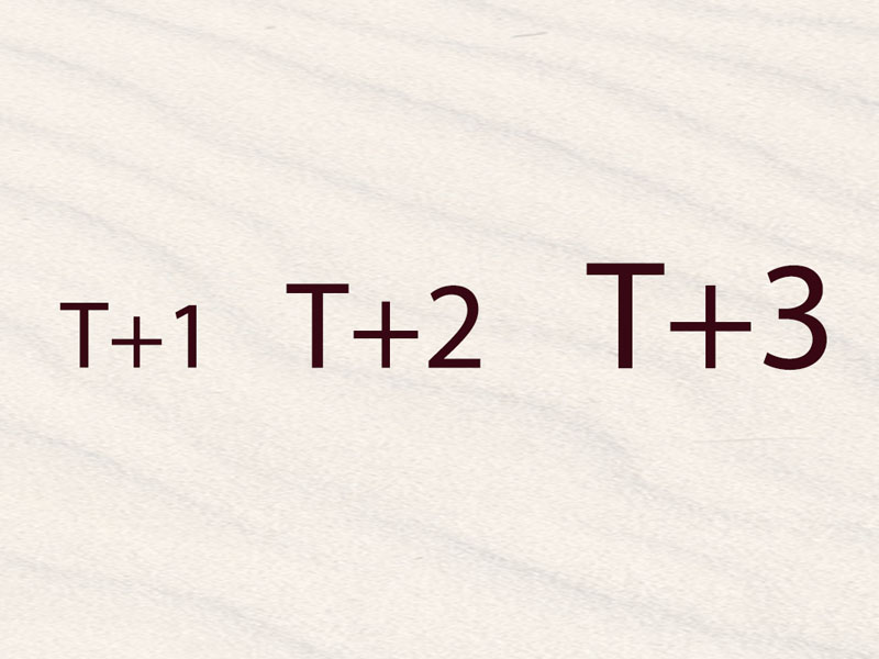 T0, T1, T2, T3 trong chứng khoán là gì?