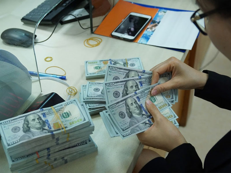USD tăng giá mạnh những đồng ngoại tệ khác giảm không phanh