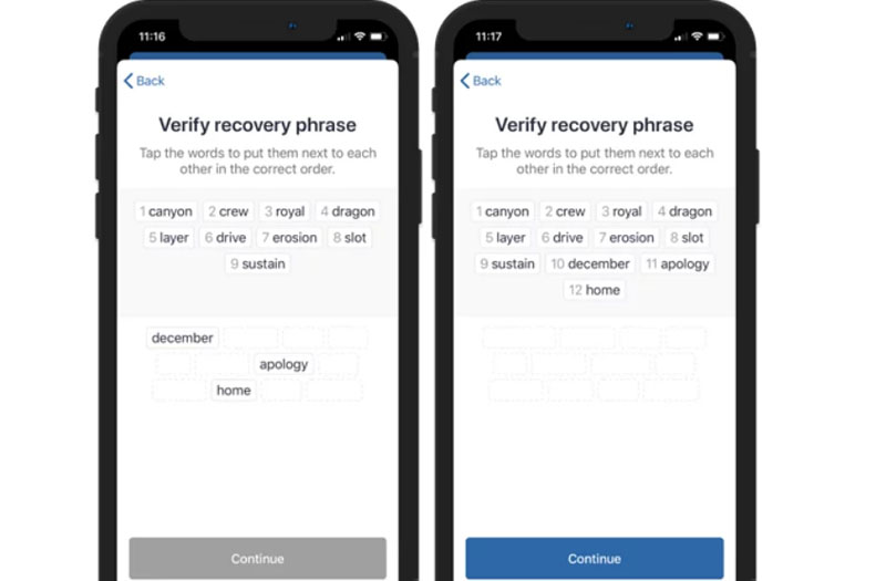 Bước 2: Tạo tài khoản trên Ví Trust Wallet