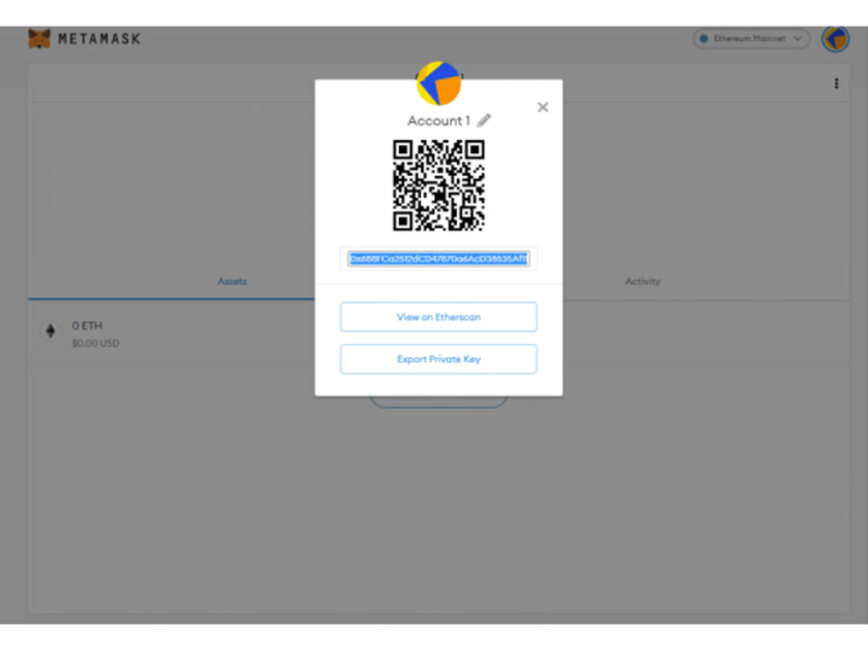 Nhận và gửi coin/token từ ví Metamask