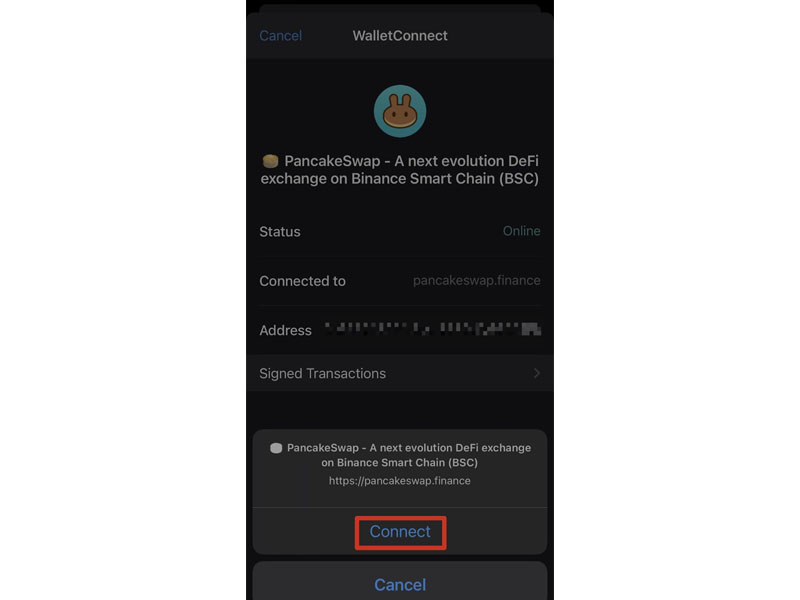 Hãy nhấn tiếp vào Connect để cấp quyền truy cập
